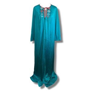 Vintage Embroidered Long Robe
